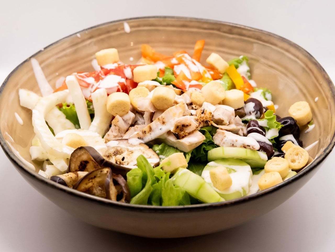 A salad at Bistrot Vivè